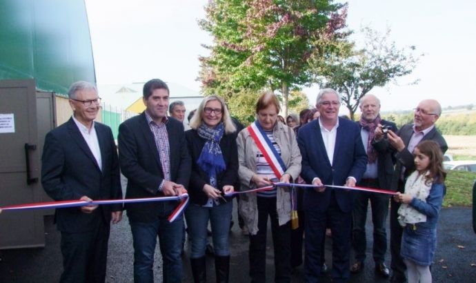 Inauguration de la nouvelle salle multisports de Saint-Pierre-du-Regard (61)